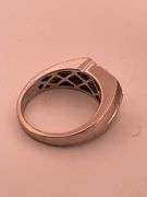 Men’s certified 18k white gold diamond ring