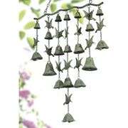 Large Cast Iron Hummingbird Wind Chimes