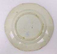 Early Antique English Soft Paste Motto Plate