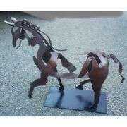 Handmade Horse Metal Art Decor