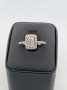 CERTIFIED BRAND NEW 14K WHITE GOLD DIAMOND ENGAGEMENT RING