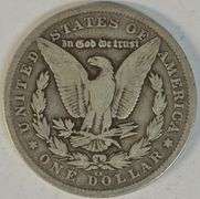 Sharp Scarce 1880-CC Morgan Silver Dollar