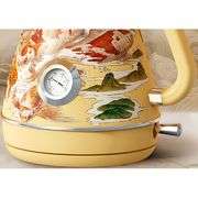 Retro Electric Kettle with Thermometer