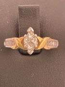 CERTIFIED BRAND NEW 14K LADIES DIAMOND ENGAGEMENT RING