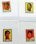 4 Topps 1962 Baseball Stamps