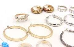Group lot of 925 Vintage sterling silver jewelry