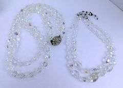 Collection of Vintage Crystal Jewelry