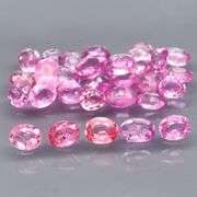Heavy! 5.23ct bright pink Sapphire set -Heated only!