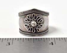 Wide Band Ring in Sterling Silver