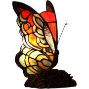 Butterfly Tiffany Stained Glass Lamp