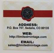 Intaglio Mint UFOs Over Hollywood 1 Troy Ounce, High Relief