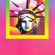 Liberty Head on Blends Ver II by Peter Max