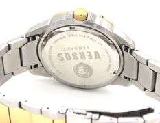Versace Versus Runyon quartz 2-tone watch