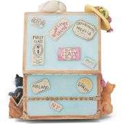 Cat Treasure Chest Music Box