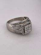 CERTIFIED BRAND NEW 14K WHITE GOLD DIAMOND RING