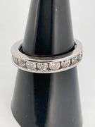 CERTIFIED BRAND NEW 14K WHITE GOLD DIAMOND BAND