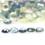 Heated only! gorgeous 6.55ct fancy color Sapphire set