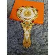 Heart-Shaped Handheld Mirror