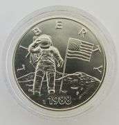 1988 America In Space - 2 Coin Set With COA
