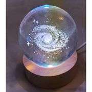 Color Changing Galaxy Crystal Ball Night Light