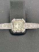 CERTIFIED BRAND NEW 14K WHITE GOLD DIAMOND ENGAGEMENT RING
