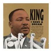 Martin Luther King by Steve Kaufman (1960-2010)