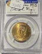 John Q Adams Missing Edge Lettering PCGS SP 66 Moy Holder
