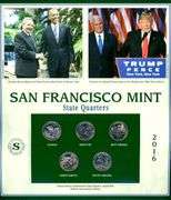 Collection of America the Beautiful Uncirculated State Quarters PCS Volume 2