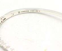 Lot of 3 Pandora bangles in 925 sterling silver