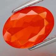 Rich mandarin orange 1.85ct Mexican Fire Opal