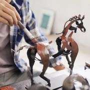 Handmade Horse Metal Art Decor