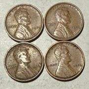 4 Sharp 1909 VDB Cents