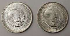 (2) 1953 S Washington Carver Commemorative Half Dollars, UNC