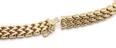 Stunning 18kt Yellow Gold Italian Link Necklace - 60 Grams, 16.5 Inches of Fine Craftsmanship