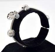 Pandora Bracelet with Charms in Sterling Silver. 24.5 grams.