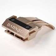 DeNovo Swiss Made men’s watch, 100m Water resistance, Rubber strap with extra leather strap