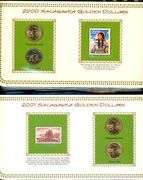 Complete PCS Collection of Uncirculated Sacagawea Golden Dollars in Albums: 2000-2024
