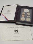 1989 S Prestige Proof Set With COA