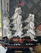 USS Constitution Wooden Model Ship