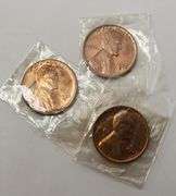 1935 P,D,S/1936 P,D,S/1937 P,D,S Red Cents UNC