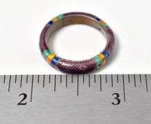 Multicolored Band Ring in Sterling Silver 2.2grams Size 6 3/4