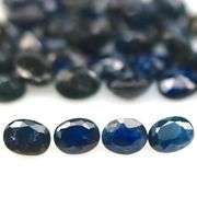 8.85ct cobalt blue Sapphire set from Madagascar