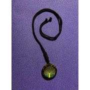 Orgone Moonstone and Amethyst Pyramid