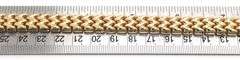 Stunning 18kt Yellow Gold Italian Link Necklace - 60 Grams, 16.5 Inches of Fine Craftsmanship