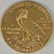 High grade and scarce 1914-D US $2.50 Indian Gold Piece