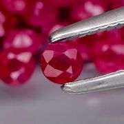 Rich and vibrant 3.26ct set of REAL Myanmar Rubies!