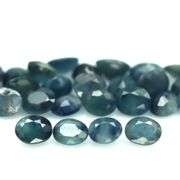 Glistening 11.40ct deep blue Sapphire set