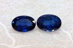 Royal Blue Natural Sapphire Pair