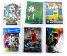 6 NFL Latest QB Football Cards with Rookies