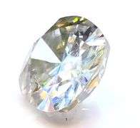 Huge Rare 11 Ct Sparkling VVs1 H-I Lab Simulated Diamond Solitaire